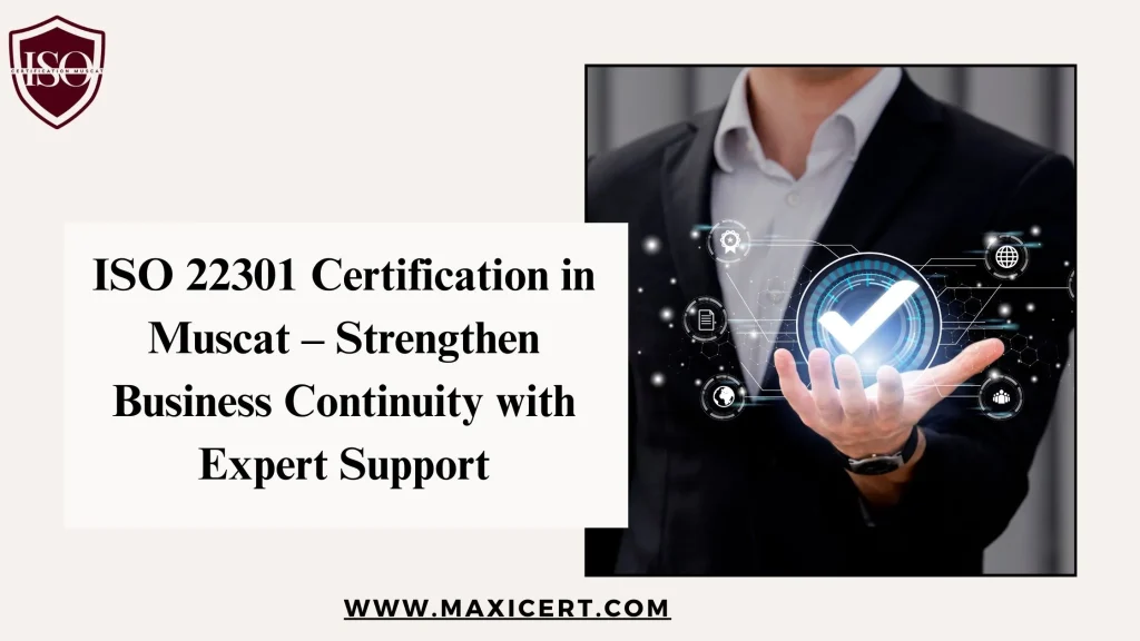 ISO 22301 Certification Muscat